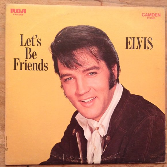 Elvis Presley Let's Be Friends Compilation Album 1970 Vinyl Record - Picture 1 of 1